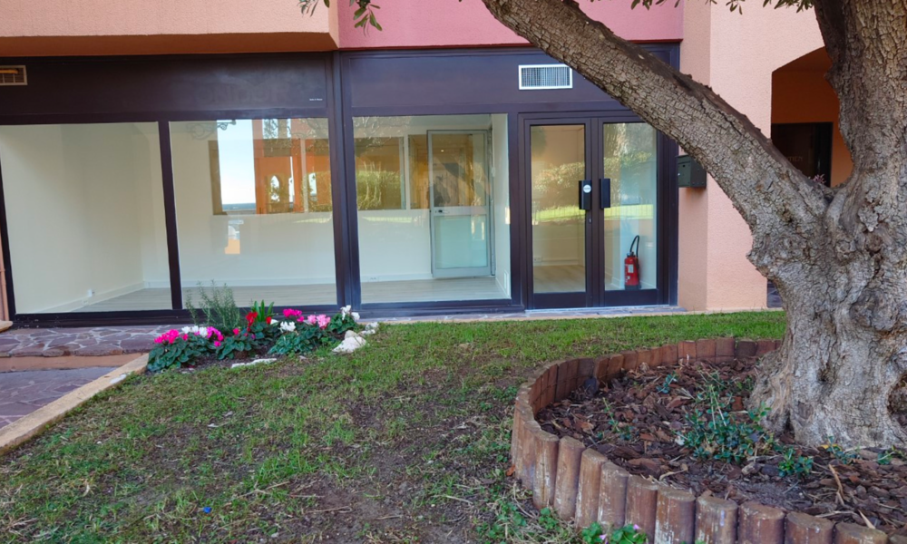 Bureau avec vitrine et vue sur le jardin - 1/10