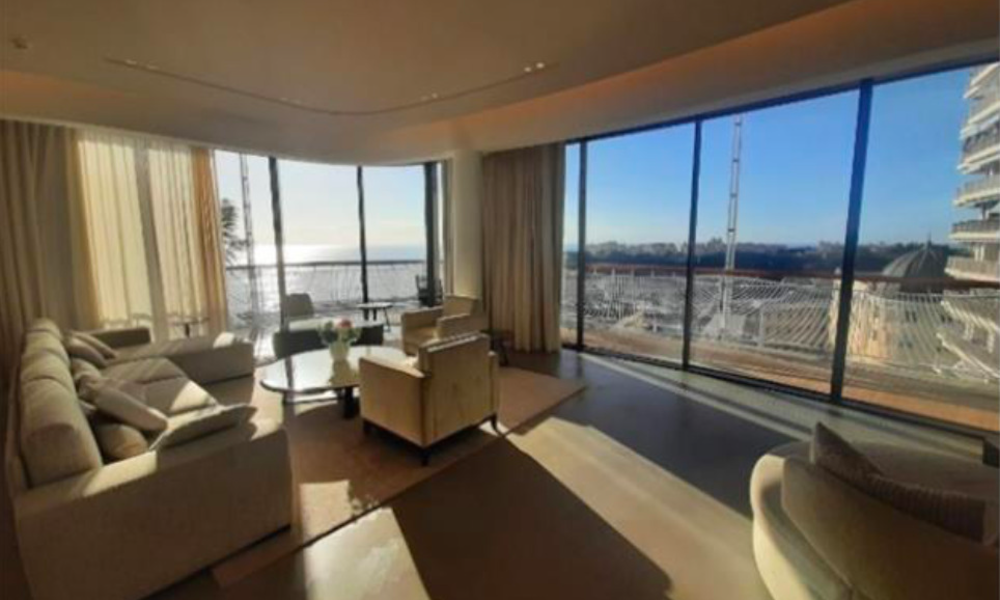 Magnifique duplex avec vue exceptionnelle sur la place du Casino et la mer - 3/7